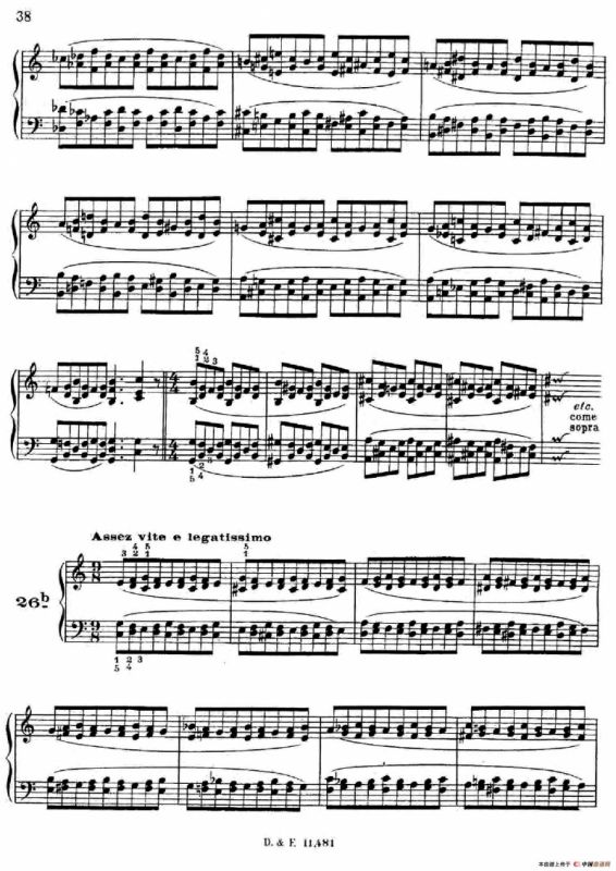 51 Exercises, WoO 6（51首钢琴练习 26—30）