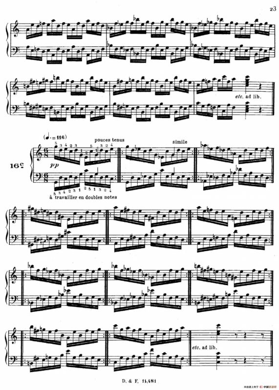 51 Exercises, WoO 6（51首钢琴练习 13—18）