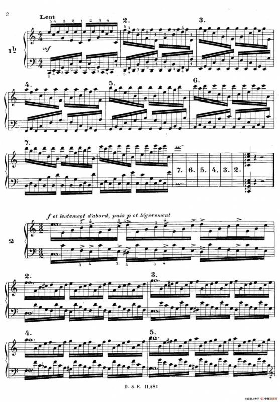 51 Exercises, WoO 6（51首钢琴练习 1—7）