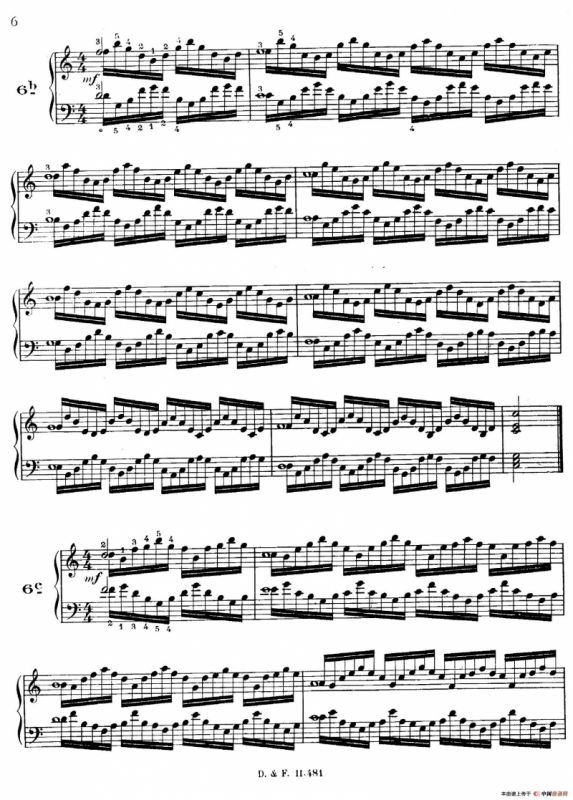 51 Exercises, WoO 6（51首钢琴练习 1—7）