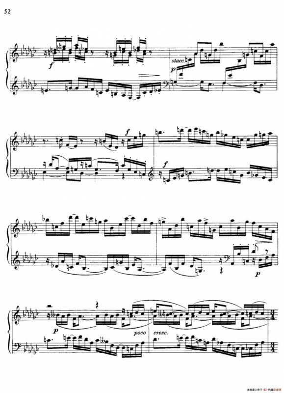 降e小调钢琴奏鸣曲 Op.26 v.4