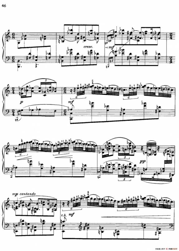 降e小调钢琴奏鸣曲 Op.26 v.3