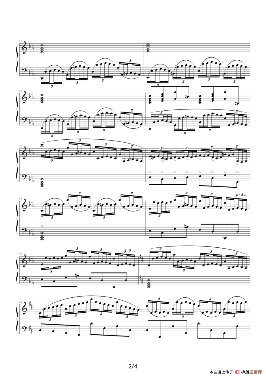 c小调练习曲（曹博来作曲版）