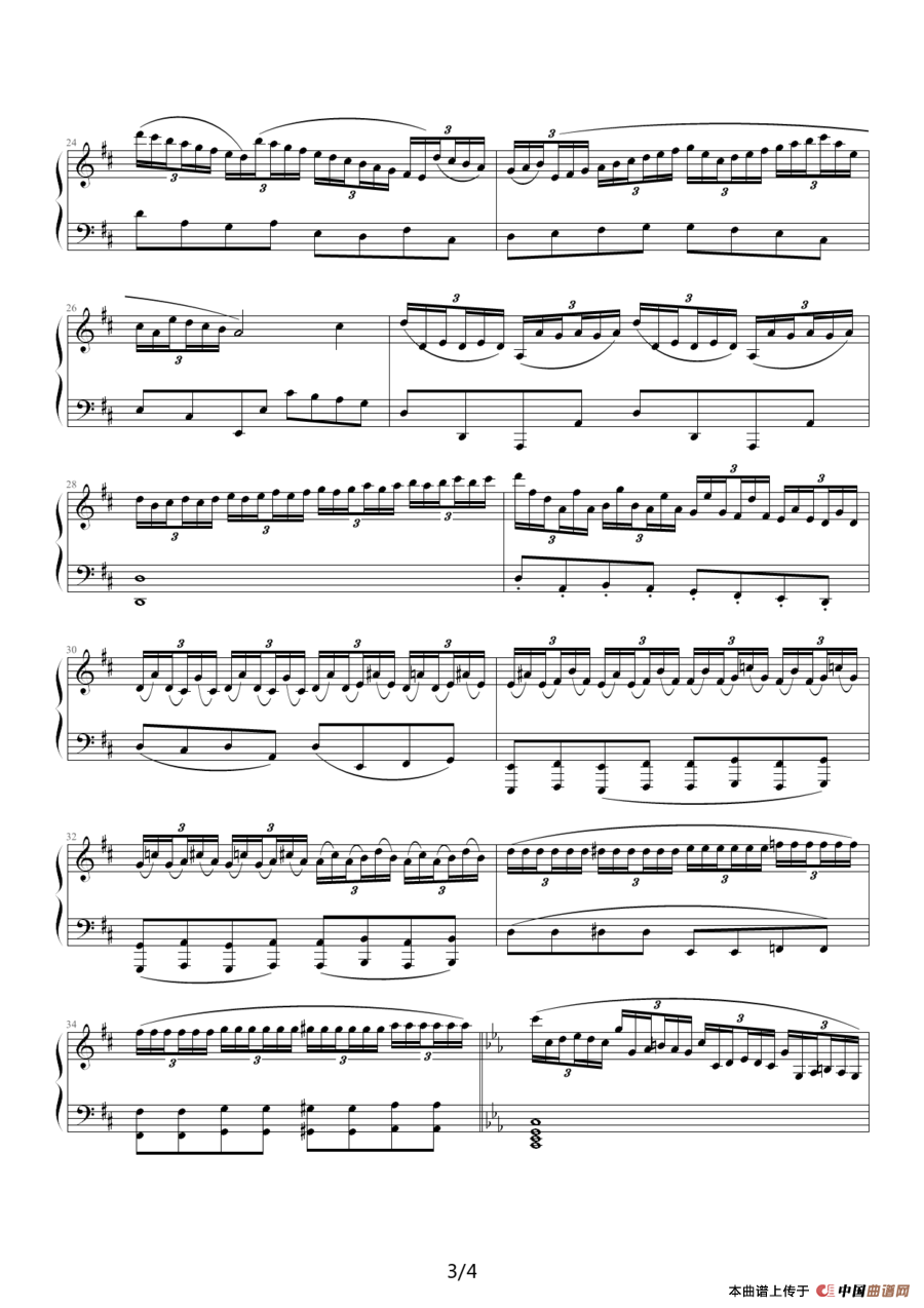 c小调练习曲（曹博来作曲版）