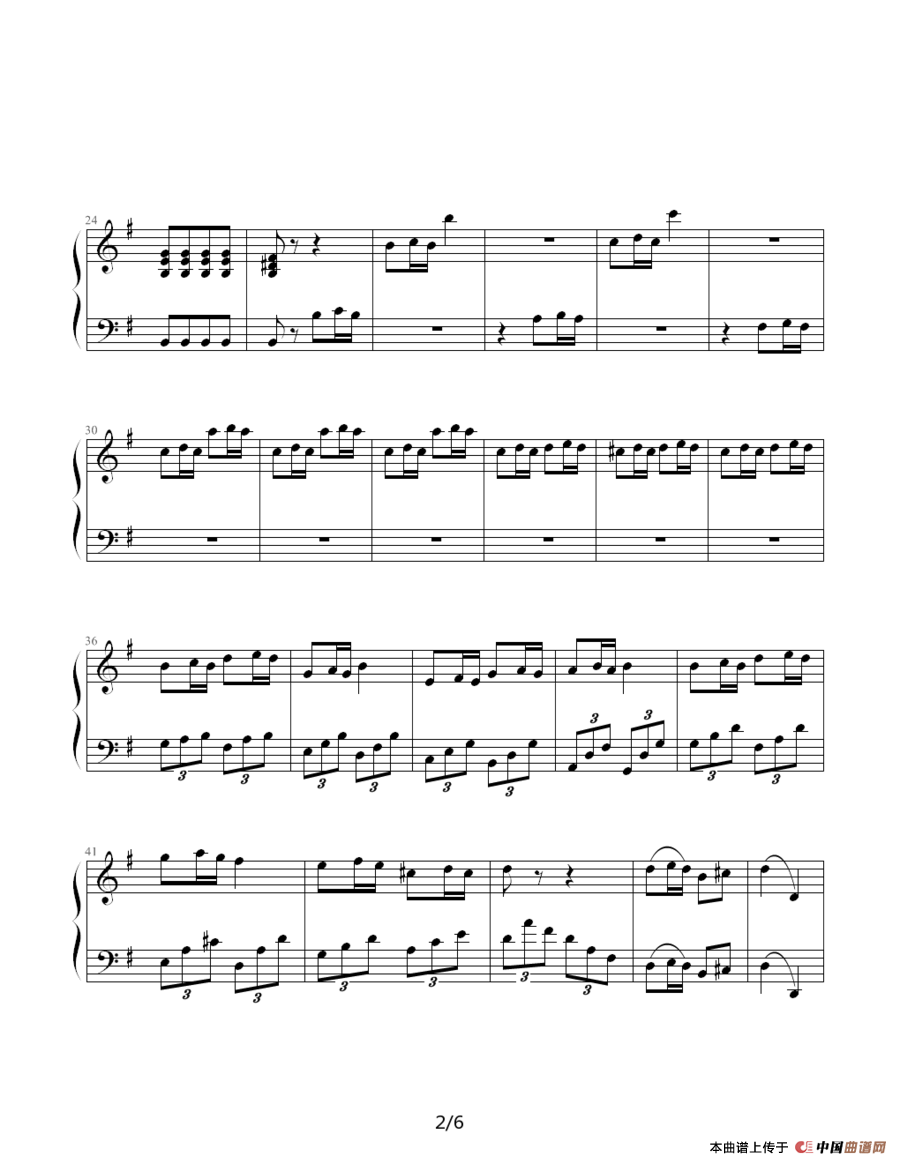 第25奏鸣曲第三乐章