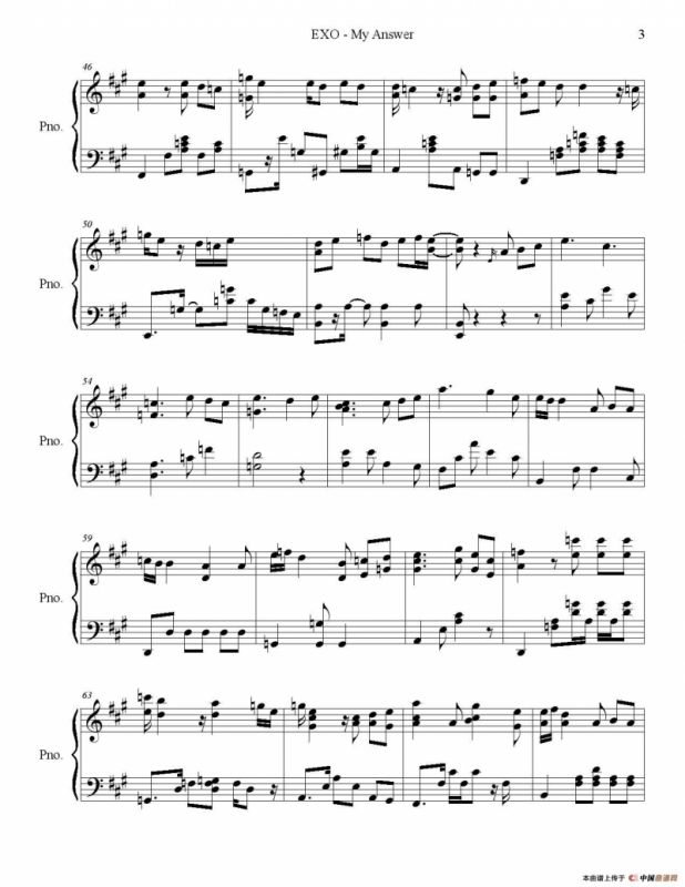 MY ANSWER（我的答案）