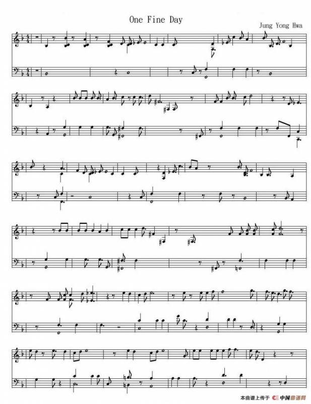 One Fine Day（美好的一天）