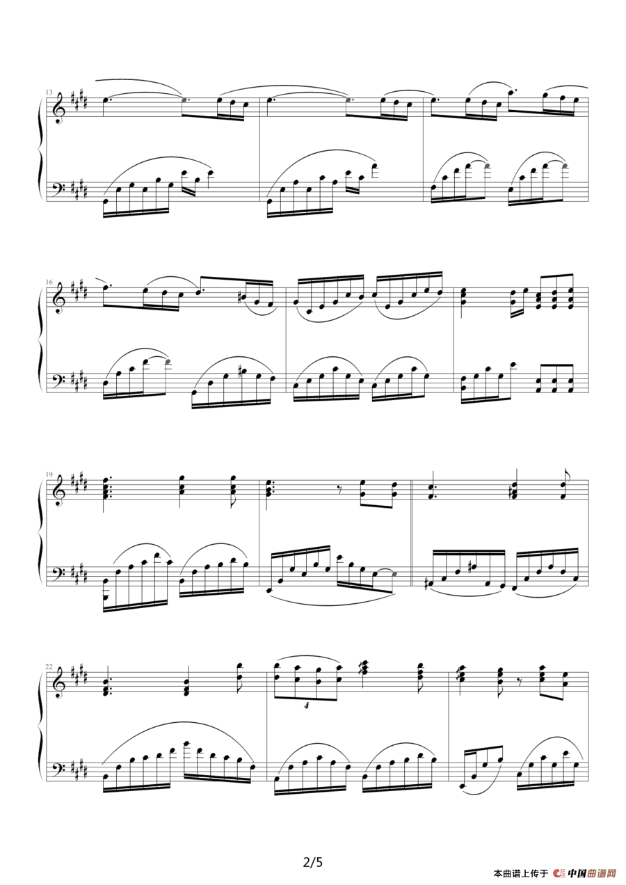 肖邦的钢琴叙事曲