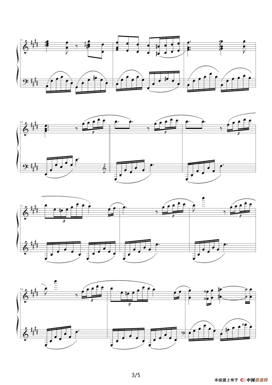 肖邦的钢琴叙事曲