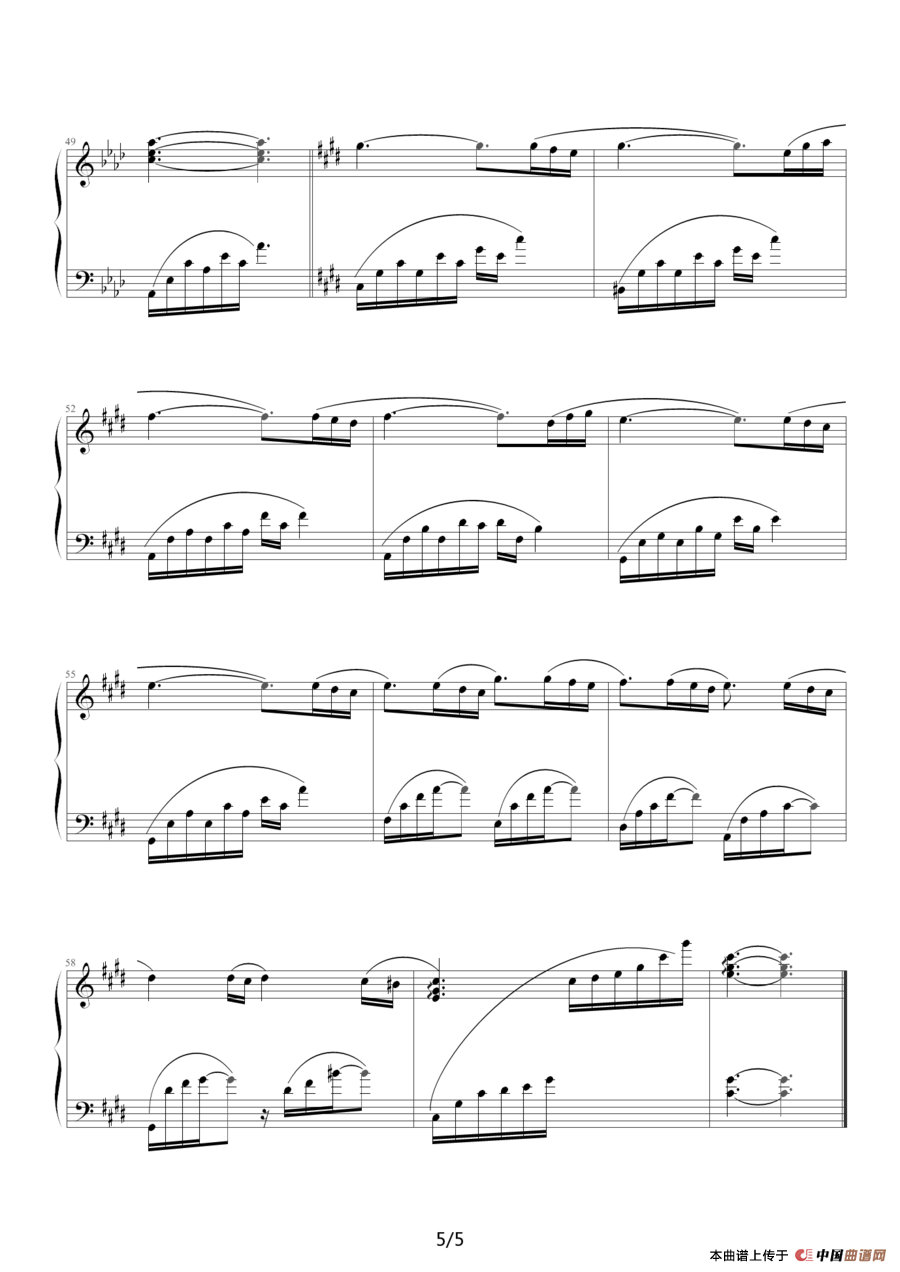 肖邦的钢琴叙事曲