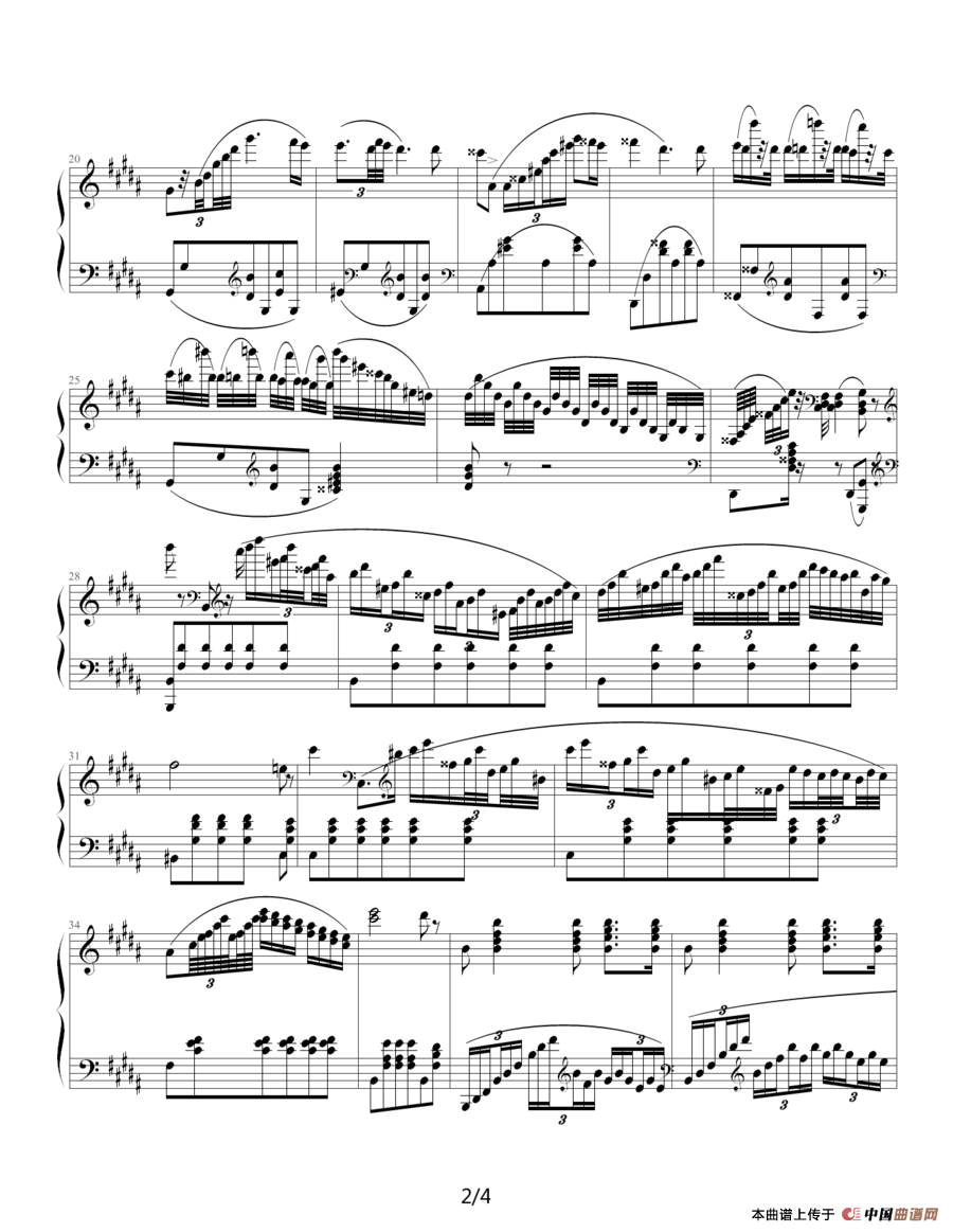 波兰舞曲（肖邦作曲、MCY编配制谱版）