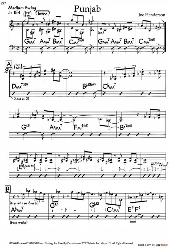 Punjab（爵士钢琴曲）