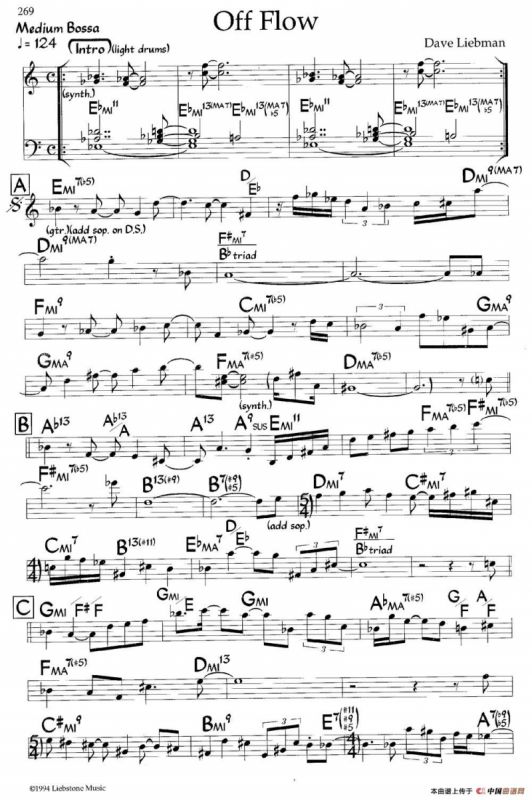 Off Flow（爵士钢琴曲）