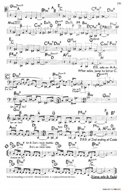 Man Facing North（爵士钢琴曲）