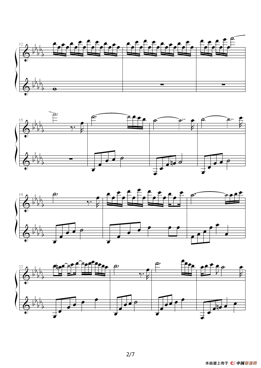 I miss you（幸运桔制谱版）