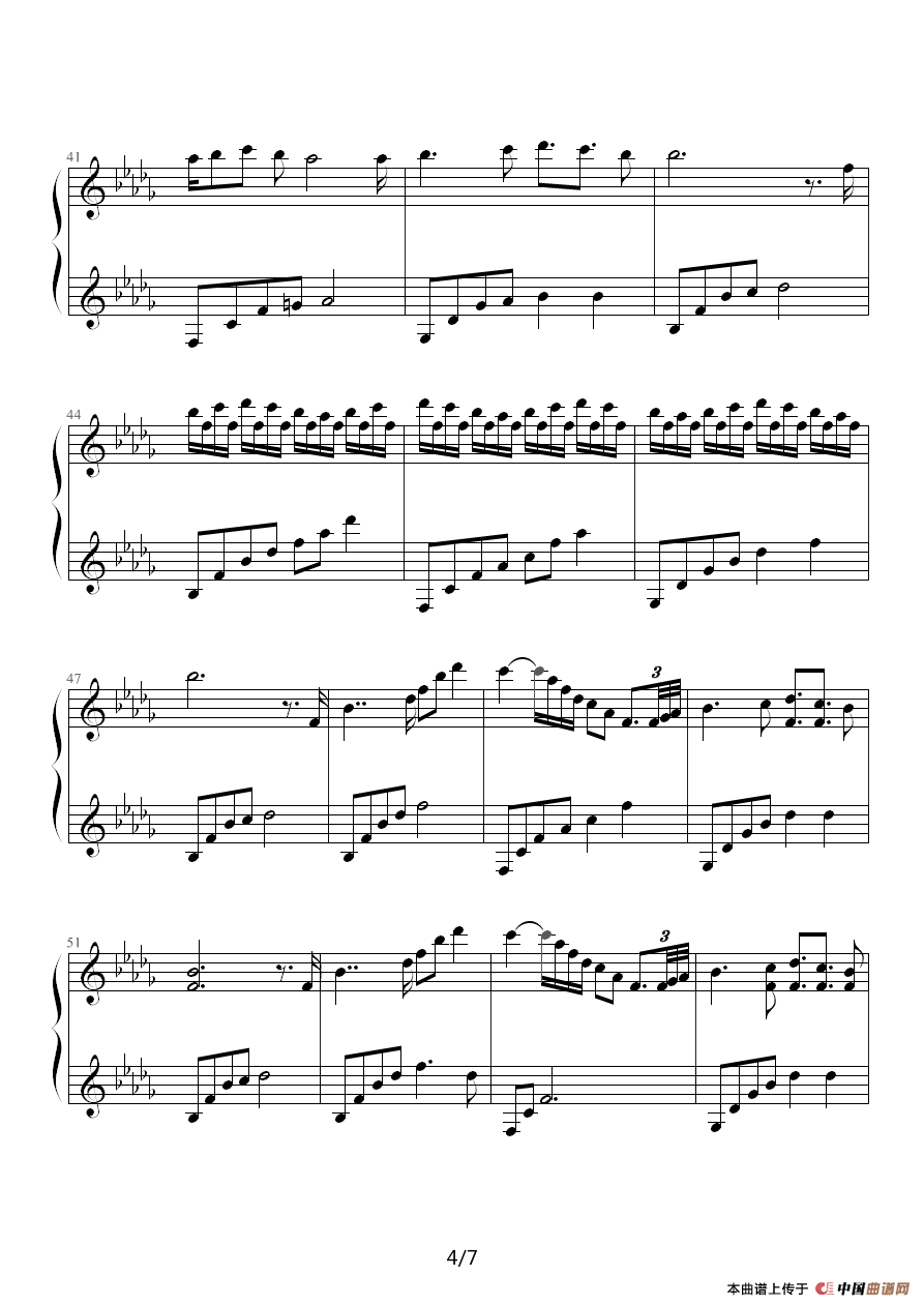 I miss you（幸运桔制谱版）