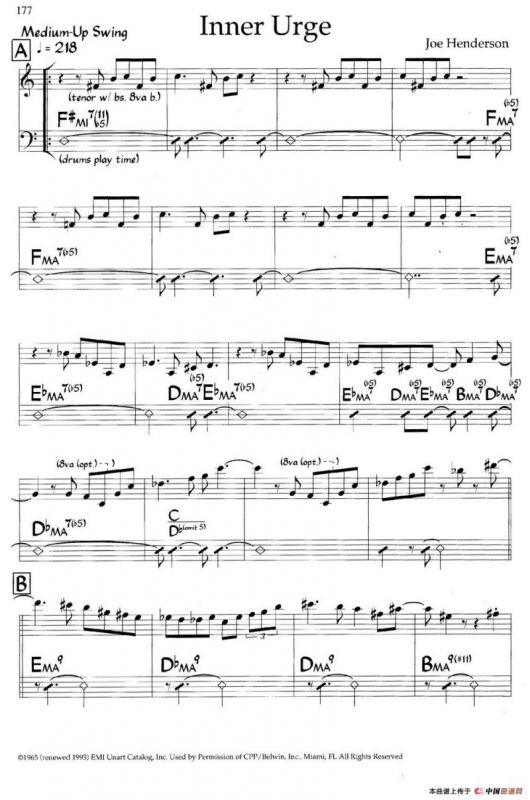 Inner Urge（爵士钢琴曲）