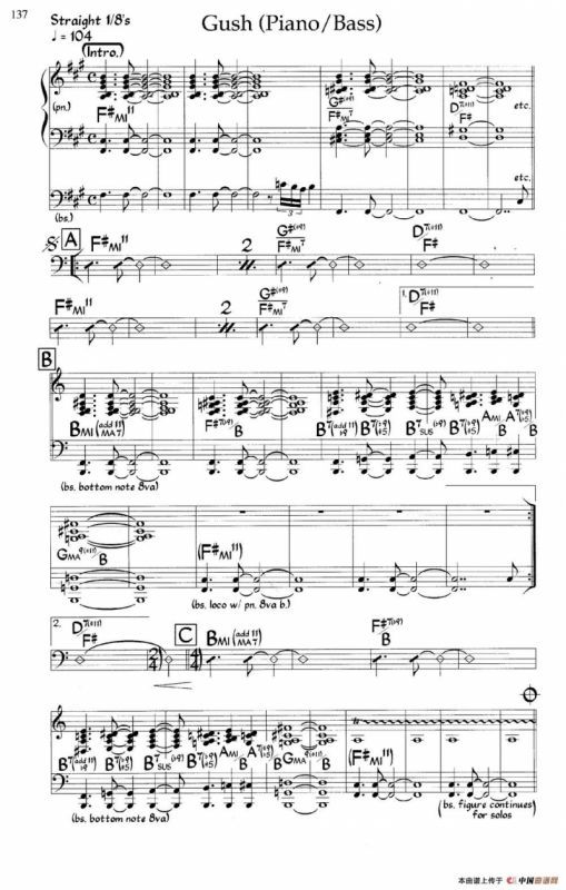 Gush（爵士钢琴曲）