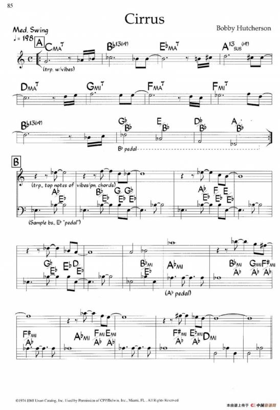 Cirrus（爵士钢琴曲）