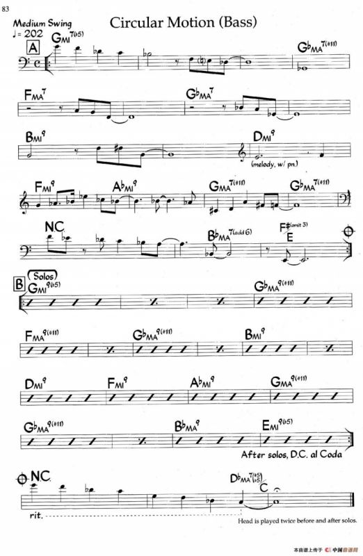 Circular Motion（爵士钢琴曲）