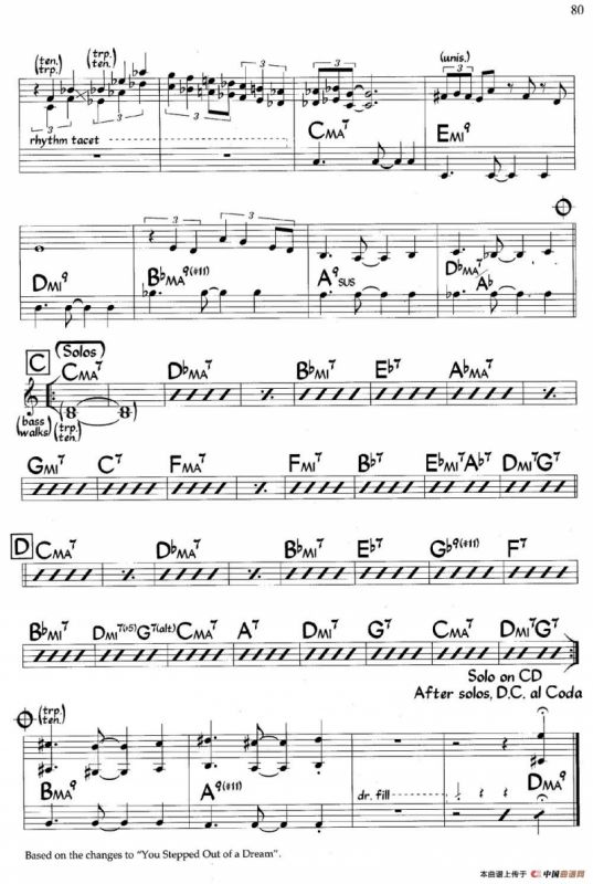 Chicks Tune（爵士钢琴曲）