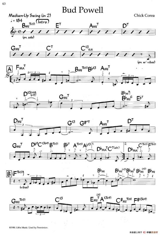 Bud Powell（爵士钢琴曲）