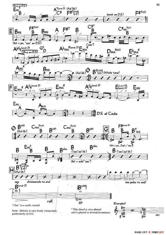 Ballad for Two Musicians（爵士钢琴曲）