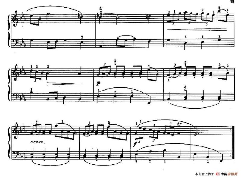 进行曲（练习三连音的正确拍子并保持稳定的节奏）