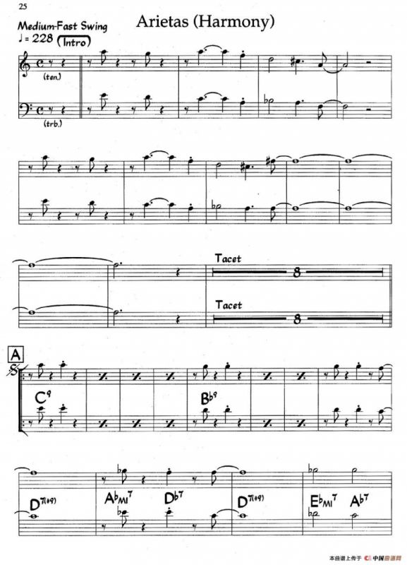 Arietas（爵士钢琴曲）