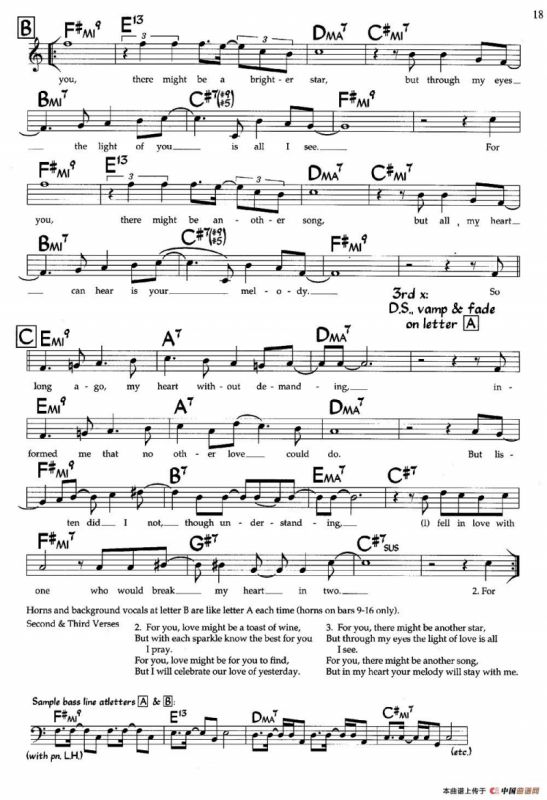 Another Star（爵士钢琴曲、带歌词）