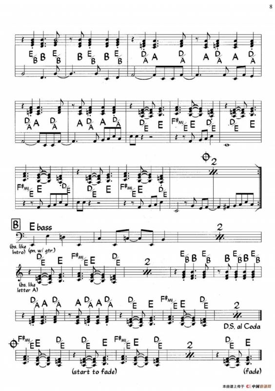 Aint That Peculiat（爵士钢琴曲）