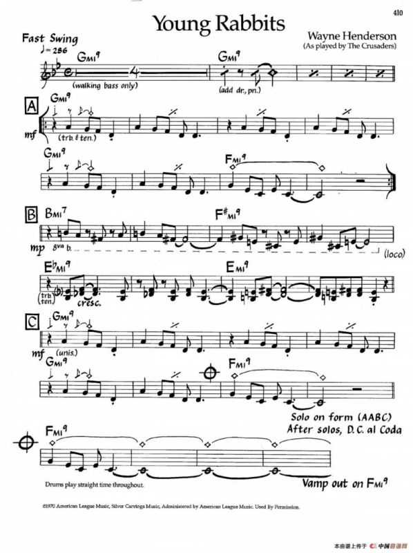 Young Rabbits（爵士钢琴曲）