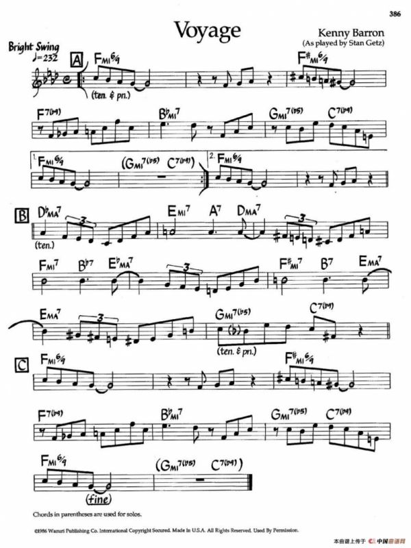 Voyage（爵士钢琴曲）