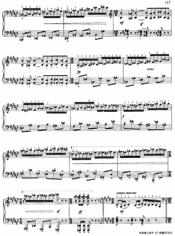 奏鸣曲（3）（储望华作曲版）