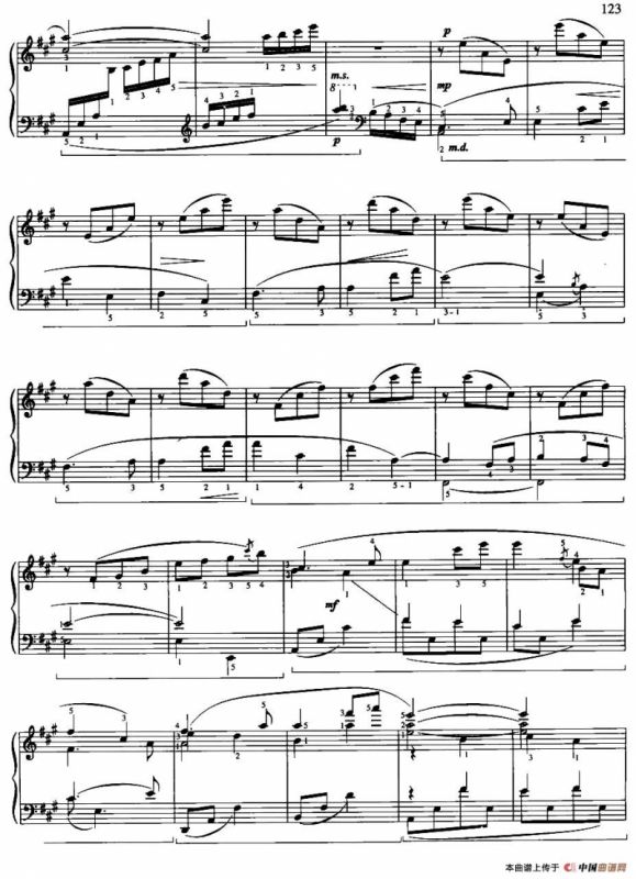 小奏鸣曲（献给—今日的孩子、明日之栋梁）（1）