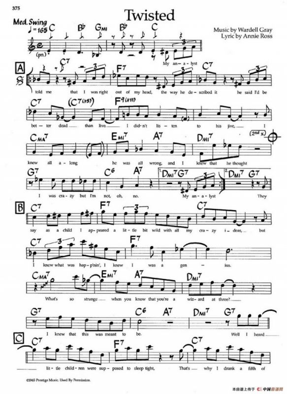 Twisted（爵士钢琴曲）