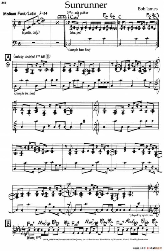 Sunrunner（爵士钢琴曲）