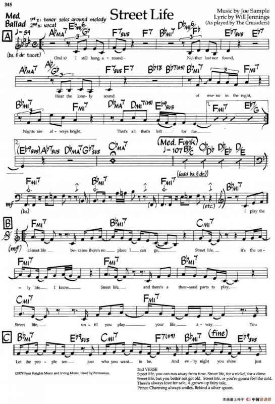 Street Life（爵士钢琴曲）