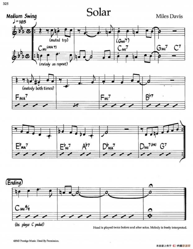 Solar（爵士钢琴曲）