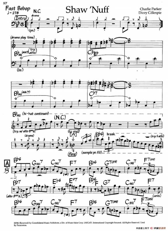 ShawNuff（爵士钢琴曲）