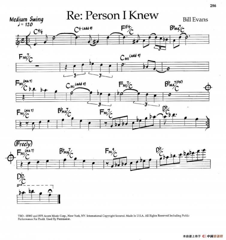 Re:Person I Knew（爵士钢琴曲）