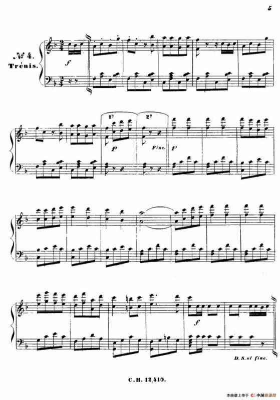 康康舞曲（奥菲斯四对舞）