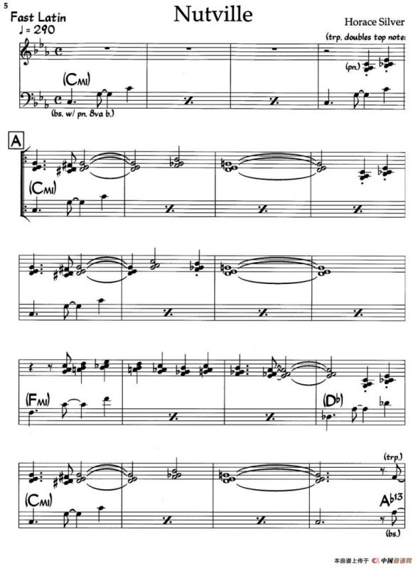 Nutville（爵士钢琴曲）