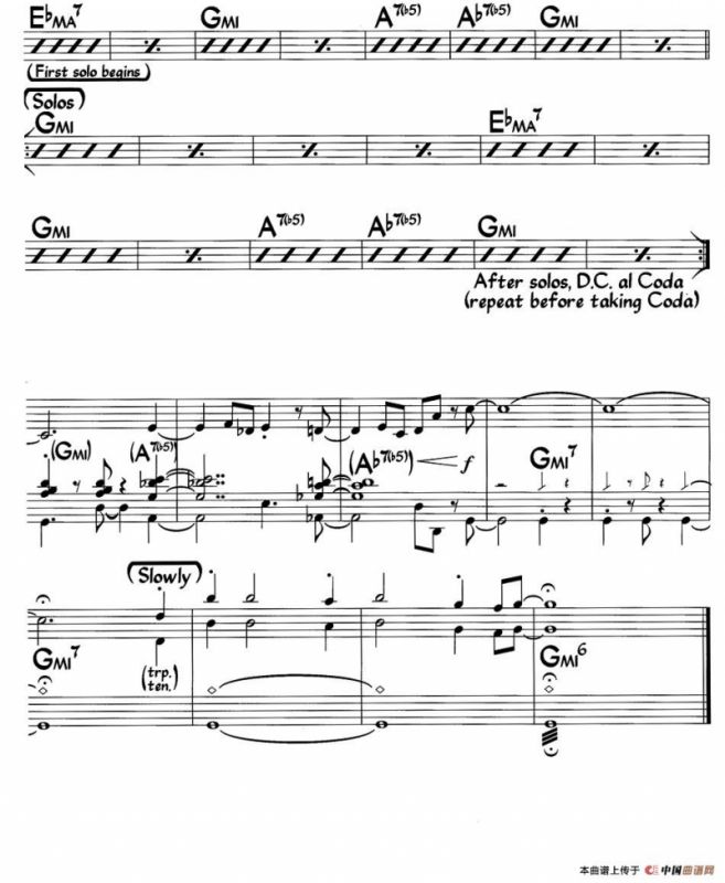 The Natives Are Restless Tonight（爵士钢琴曲）