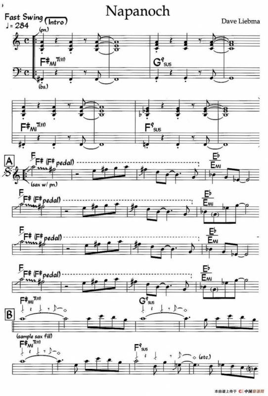 Napanoch（爵士钢琴曲）