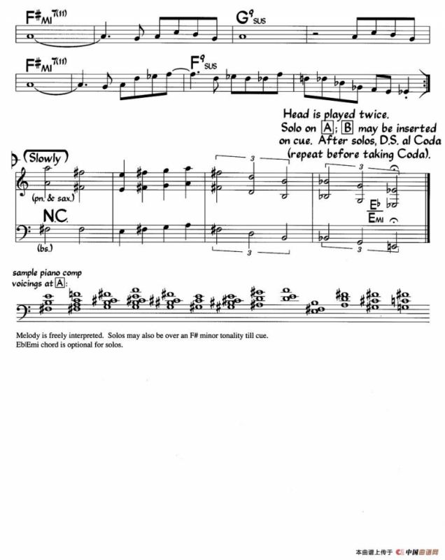 Napanoch（爵士钢琴曲）