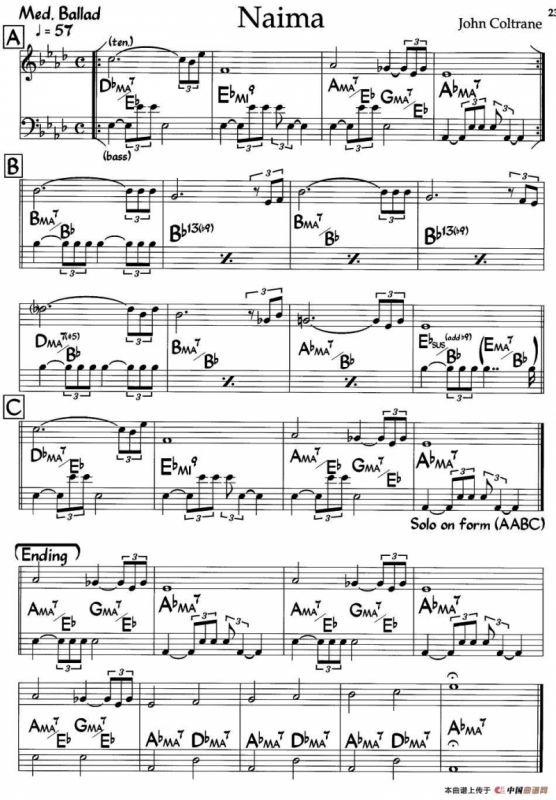 Naima（爵士钢琴曲）