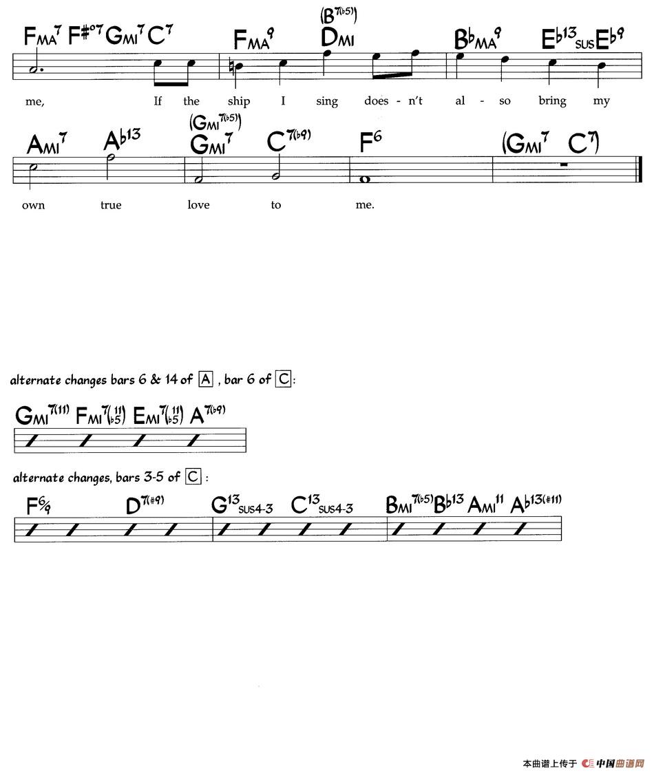 My Ship（爵士钢琴曲）