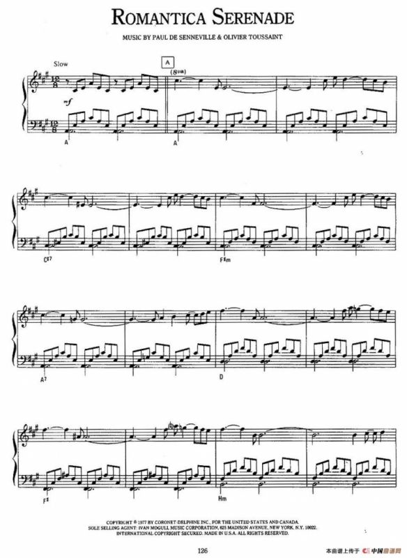 Romantica Serenade（星星小夜曲）