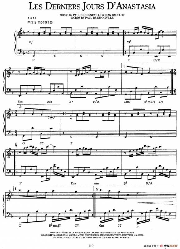 Les Derniers Jours D‘Anastasia